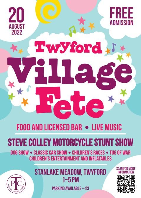 Twyford Village Fete Flyer